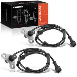 A-Premium Sensor de velocidad de rueda ABS compatible con modelos Volvo - V40 2000-2004, S40 2000-2003, L4 1.9L - lado trasero del conductor y del pasajero, juego de 2 piezas, reemplazo# 30850024,