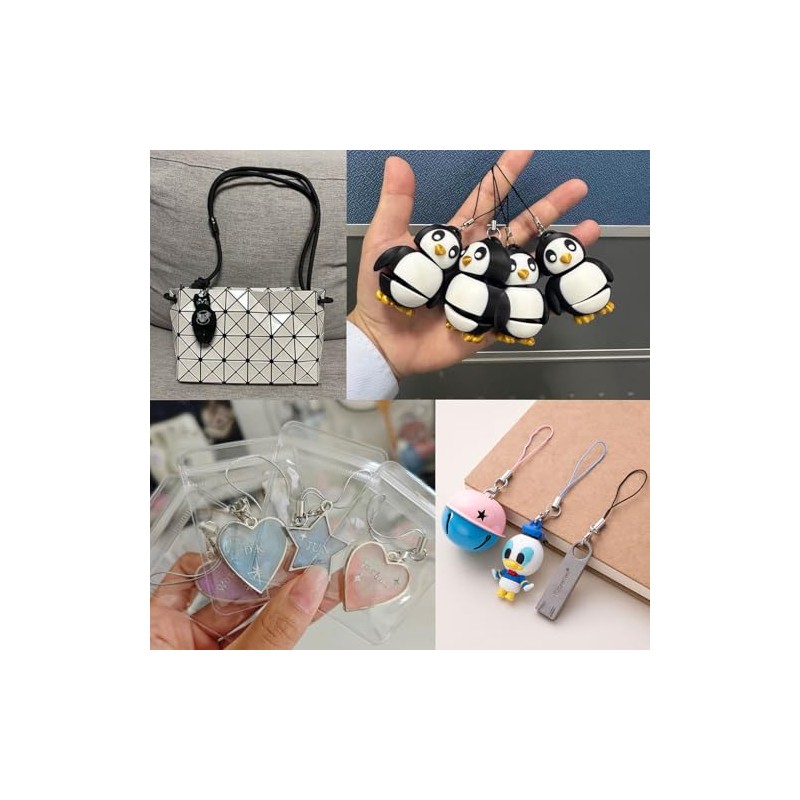 KCKEYS 30 PCS Lobster Clasp Phone Lanyard, Cell Phone Charm