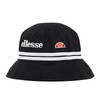 Ellesse Logo Stripe Bucket Hat, black