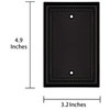 Henne Bery Sunken Pearls Heavy Duty Decorative Wall Plate Switch