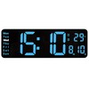 Digital Clock, 13" Large Display LED Wall Clock for Living