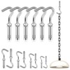 Wokape Concrete Wall Hook, 304 Stainless Steel Open Cup Expansion