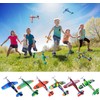 YINZZTRY Glider Planes Set, Polystyrene Aeroplane Model, Glider Planes for