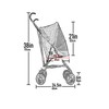 Pet Gear Travel Lite Plus Stroller, Compact, Easy Fold, No