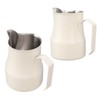 Milk Pitcher Cup 304 Stainless Steel Spout Mouth Scale Coffee