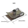 20Pcs M5 Chimney U Nut Spire Clips Speed Fasteners Metal