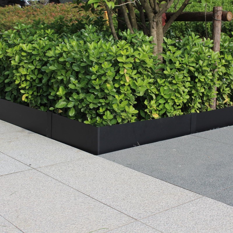 Meyoppm 6 Inch Metal Landscape Edging, 6 Pack Heavy Duty