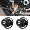 2pcs 6MM M6 X1.5 Motorcycle Swing arm Sliders Spools CNC