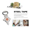 Retractable Reel Tape Measure Stainless Steel Measuring Metric Ruler Construction