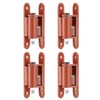 SPARKWHIZ Heavy Duty Gate Hinge, 7" Bolt onto Gate Hinge,