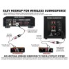 BIC AMERICA WTR-SYS WTR-SYS 4-Channel Wireless Audio Transmitter/Receiver Kit...