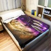 YISUMEI Wolf Dreamcatcher Fleece Throw Blanket (150x200 cm)