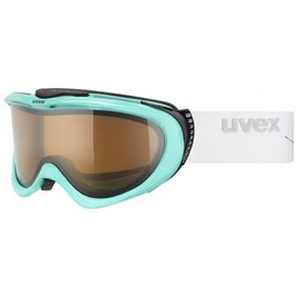 Uvex Comanche Polavision Ski Google - Turquise, Size 2