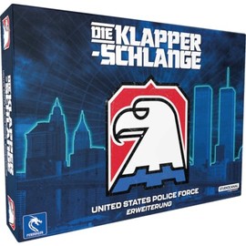 HeidelBÄR Games The Rattlesnake (Escape from New York) - Board Game for the Cult Film, Connoisseur Game - German - 1-4 Players - from 13 Years (United States Police Force - Expansion)