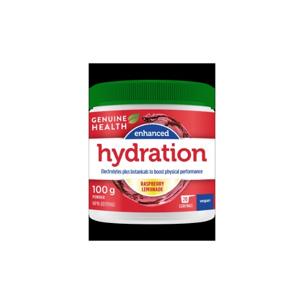 Genuine Health Enhanced Hydration (Raspberry Lemonade) - 100g