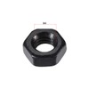 uxcell M4 Carbon Steel Grade 8 Hexagon Hex Nut Black
