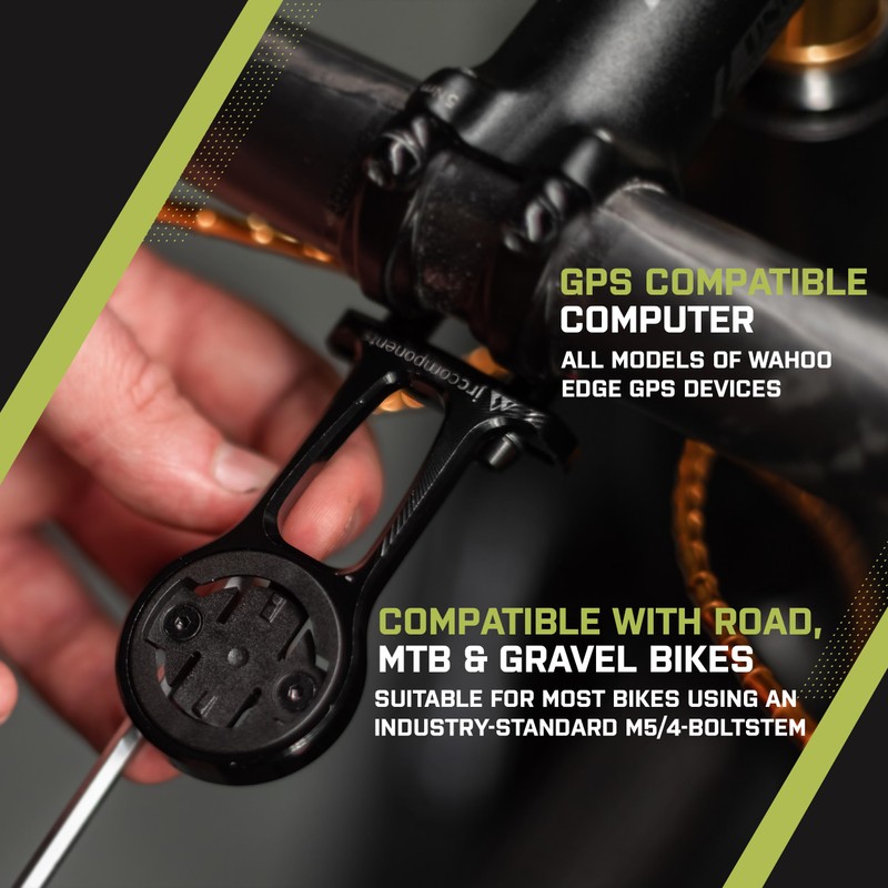 JRC Components Stem Out Front Mount | Compatible with Wahoo