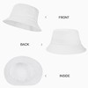 Unisex Bucket Hat for Women Men, Packable Cotton Sun Hat