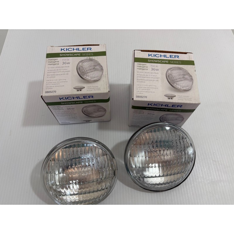 Kichler 2 KICHLER SHOWSCAPE SERIES 36W HALOGEN PAR 36 12V