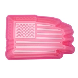 (300 Design Optional) MUBYOK M416 American Flag Silicone Freshie Mold for Baking Aroma Beads Car Freshie Supplies