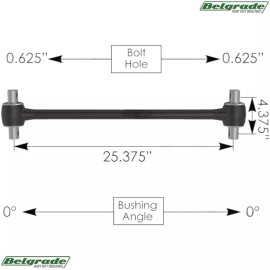 Automann TMR533 Torque Rod 25.375in IHC/Ford 358088C1 3548381C1 4C4Z4264CA