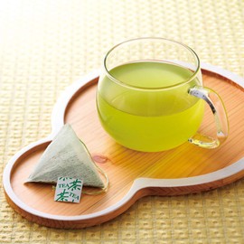 Ochamura Green Lemon Tea (0.1 oz (3 g) x 15 Packs, Set of 2 Bags, Cold Brew Green Tea, Herbs, Lemongrass, Yame Matcha, Mulberry Leaves