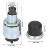 Engine Start Switch Button, 12V 24V 20A Momentary Push Button