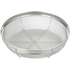 Shimomura Planning 35362 Colander, 9.8 inches (25 cm), Made in Japan, Dishwasher-Safe, Serving Ingredients, For Draining Vegetables, 13 Mesh, Summer, Winter, Stainless Steel, Tsubamesanjo