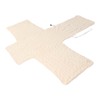 Recliner Chair Cover Thick T Shape Beige Anti Slip Reversible
