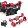 Front and Rear Portal Axle Housing Shell with Front Universal