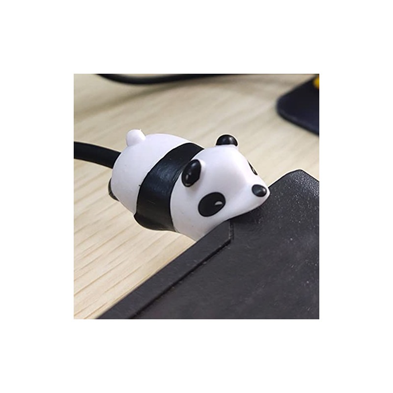 Panda Universal Cute Animal Bites Cable Protector - Prevents Breakage,