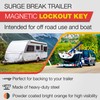 THD Magnetic Boat Trailer Surge Brake Lockout Key, with Easy