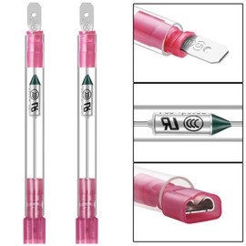 RV Water Heater Thermal Cutoff Kit - ECO Thermostat Assembly - Compatible with Atwood 91447 93866 Models # GCH6-4E GCH6-6E G6A-7E G6A-8E GC6AA-9E GCH10A-2E G610-3E GH610-3E XT Series (2 Pcs)