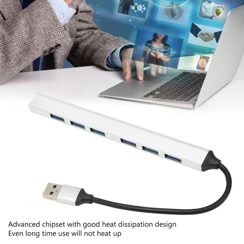 7 in 1 USB3.0 Hub USB3.0 to 7 USB3.0 Plug