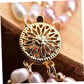 Operitacx Jewellery Clasps Set for Necklace Layering 2pcs Multi Necklace Layering Clasps Pendant Clasp Smooth