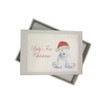 white cotton cards XPB1T Baby's First Christmas Cute Polar Bear Photo Album