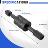 DASBET Diesel Injector Puller Tool Fuel Injector Removal Set with