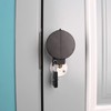 TEMEILI Door Knob Lock Cover ，Without Drilling Doorknob Lock，Outside Prevents