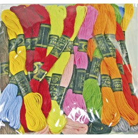 Eduplay Stickgarn für Freundschaftsbänder, 52 Stück