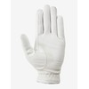 LeMieux Unisex Classic Riding Gloves in White - Synthetic Leather