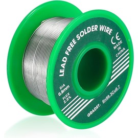 Lead Free Solder 0.8mm 30g Solder Wire Lead Free with Rosin Core Solder with Flux for Repair DIY Electrical Soldering Components