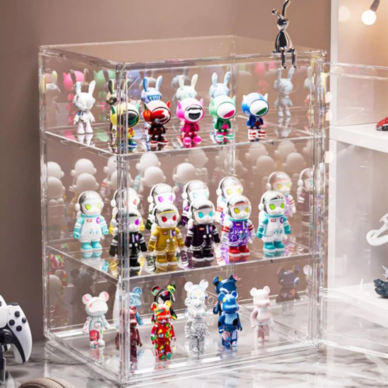 Blind box Acrylic Multifunctional Storage box Fully transparent Stackable Three