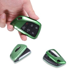 Key Fob Cover Compatible with Hummer EV 2022-2026 SUV/SUT ABS Anti-Scratch Keyless Entry Remote Key Fob Shell Key Fob Cover Remote Protection Sleeve (Green)