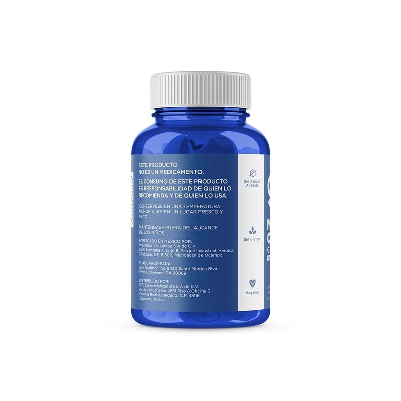 Suplemento alimenticio GOLI Magnesium Bote con 60 gomitas