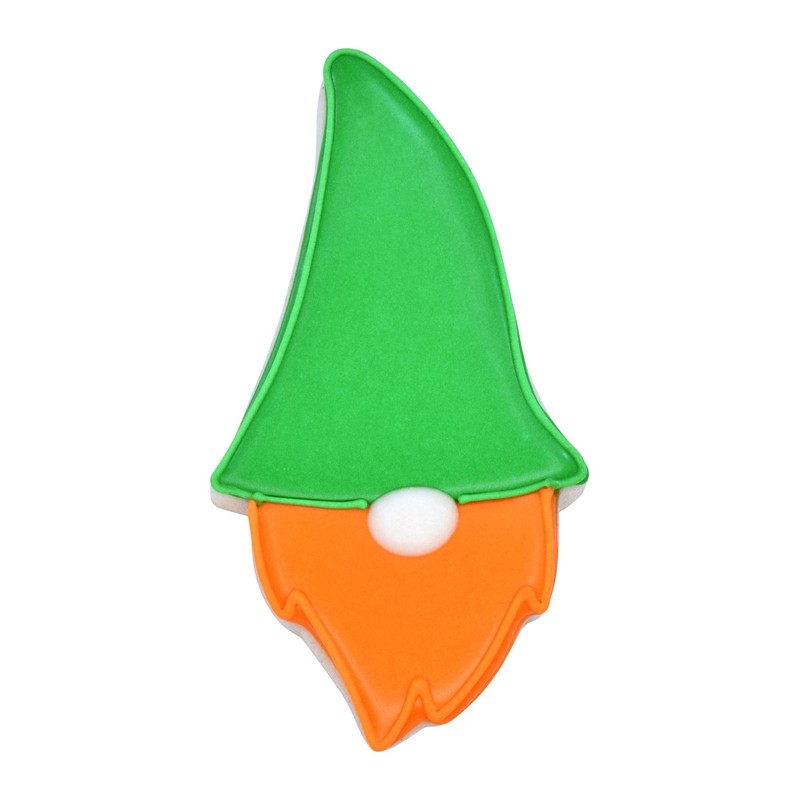 R&M Nordic Gnome 3.75" Stainless Steel Cookie Cutter, Silver