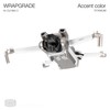 WRAPGRADE for DJI Mini 3 Accent Color Skin Sticker (Titanium)