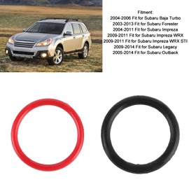 2Pcs Rubber Power Steering Pump Connector ORing 34439AE021 Replacement Fit for Subaru Baja/Forester/Impreza