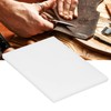 Leather Punch Board White Plastic Cutting Hole Punch Stamping Tool