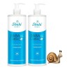 Crema Baba De Caracol Corporal 1 Lts Hidratante Shelo S156+2 Neutra