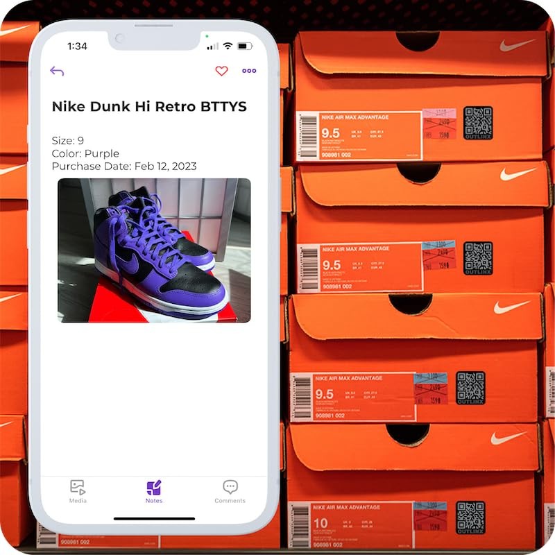 Outlinx OUTLINX QR Smart Stickers | Stick Digital Notes to
